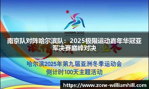 南京队对阵哈尔滨队：2025极限运动嘉年华冠亚军决赛巅峰对决